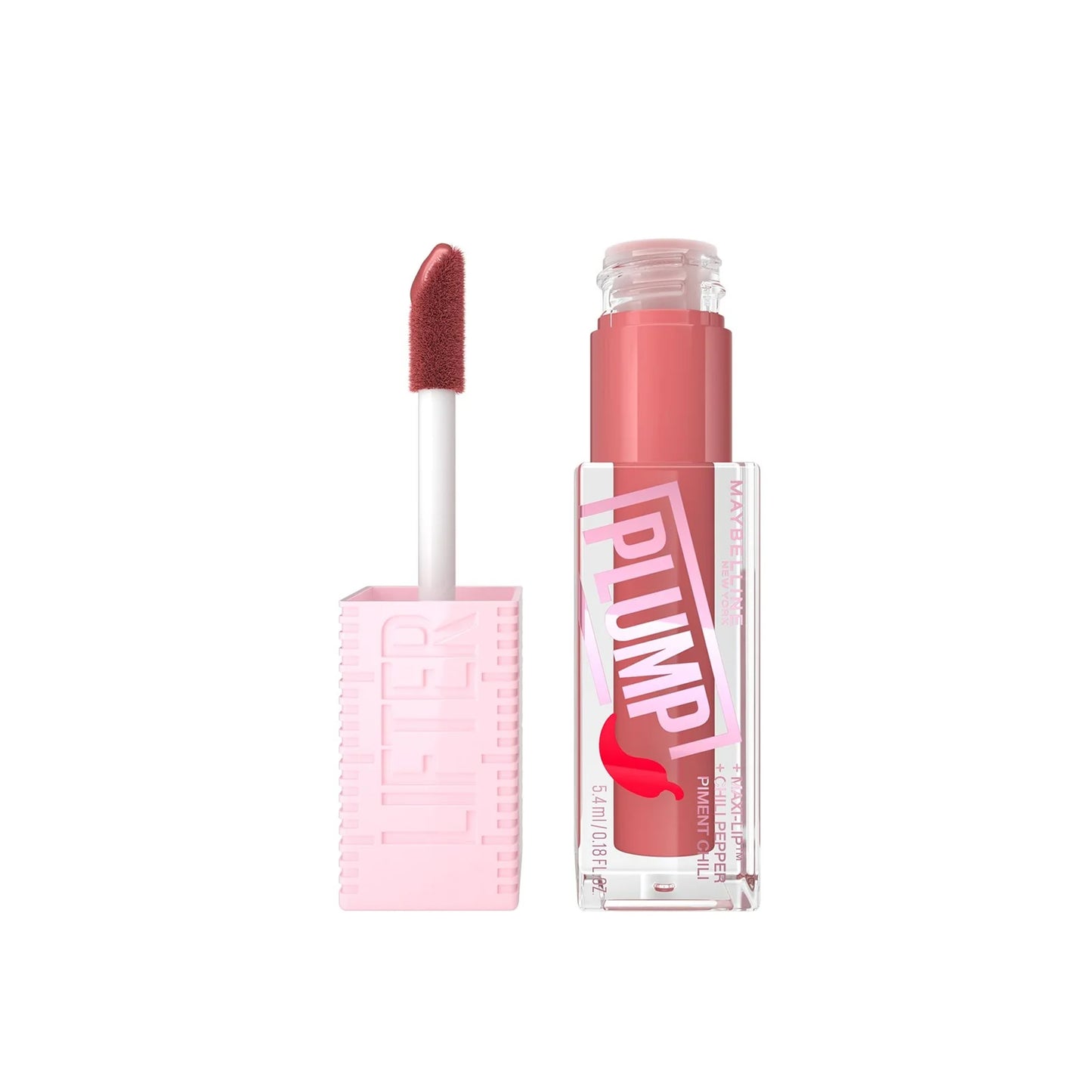MAYBELLINE LIFTER PLUMP® LIP PLUMPING GLOSS MAKEUP - 005 PEACH FEVER