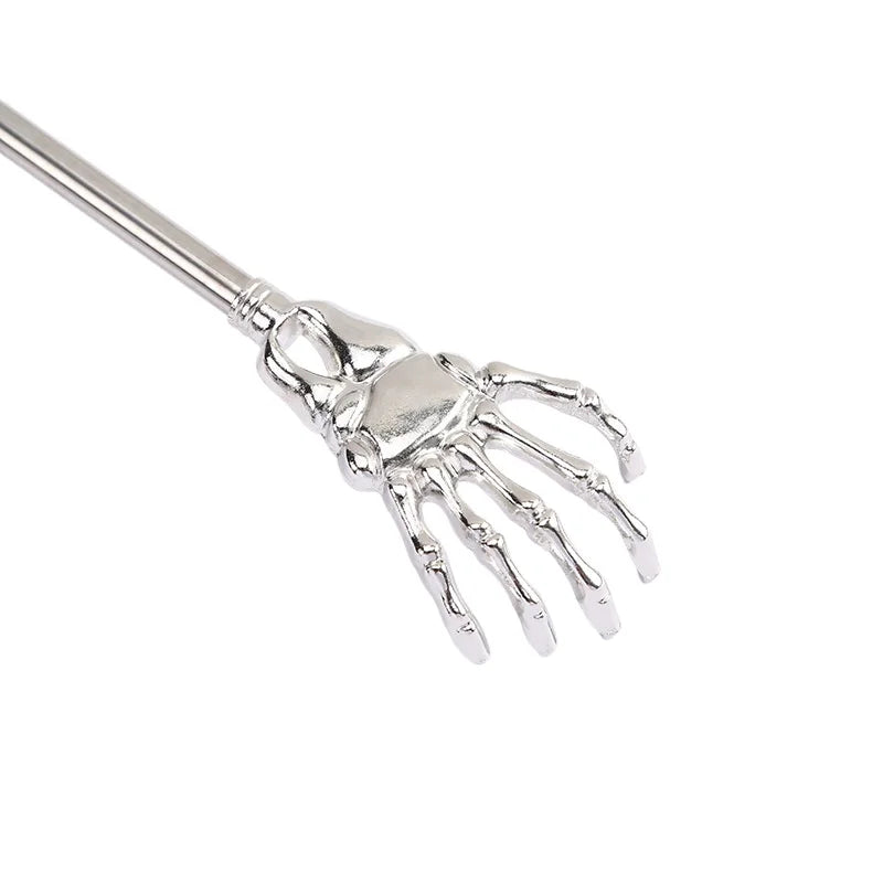 1 Piece Extendable Back Scratcher Portable Telescoping Metal Stainless Steel Back Scratchers Hand Massager