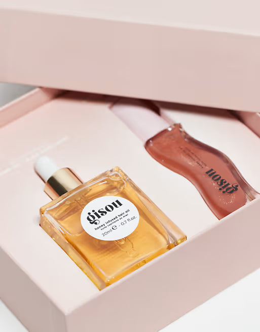 GISOU  Gisou | Glossy & Glazed Hair & Lip Oil Gift Set