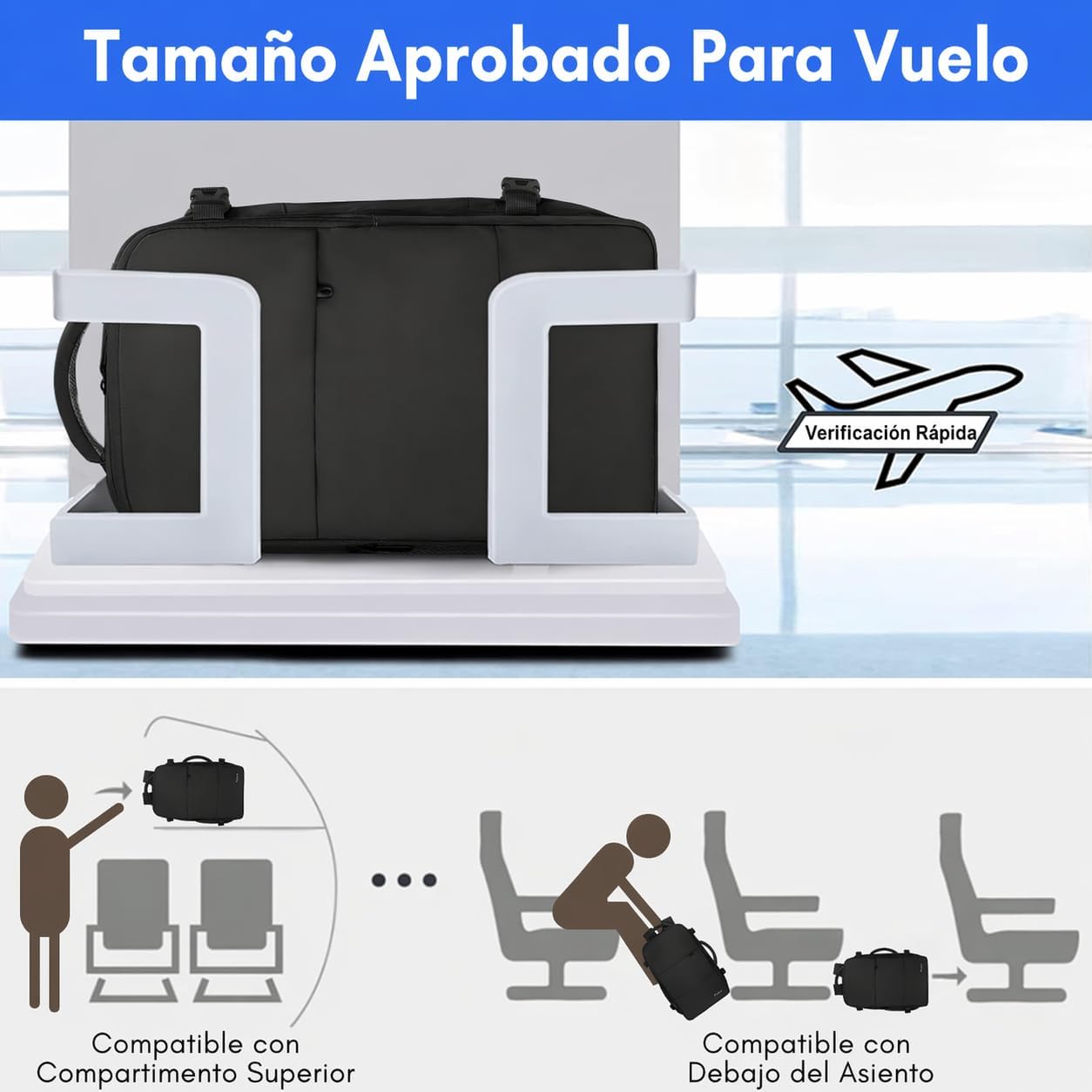 Mochila de Viaje Versátil