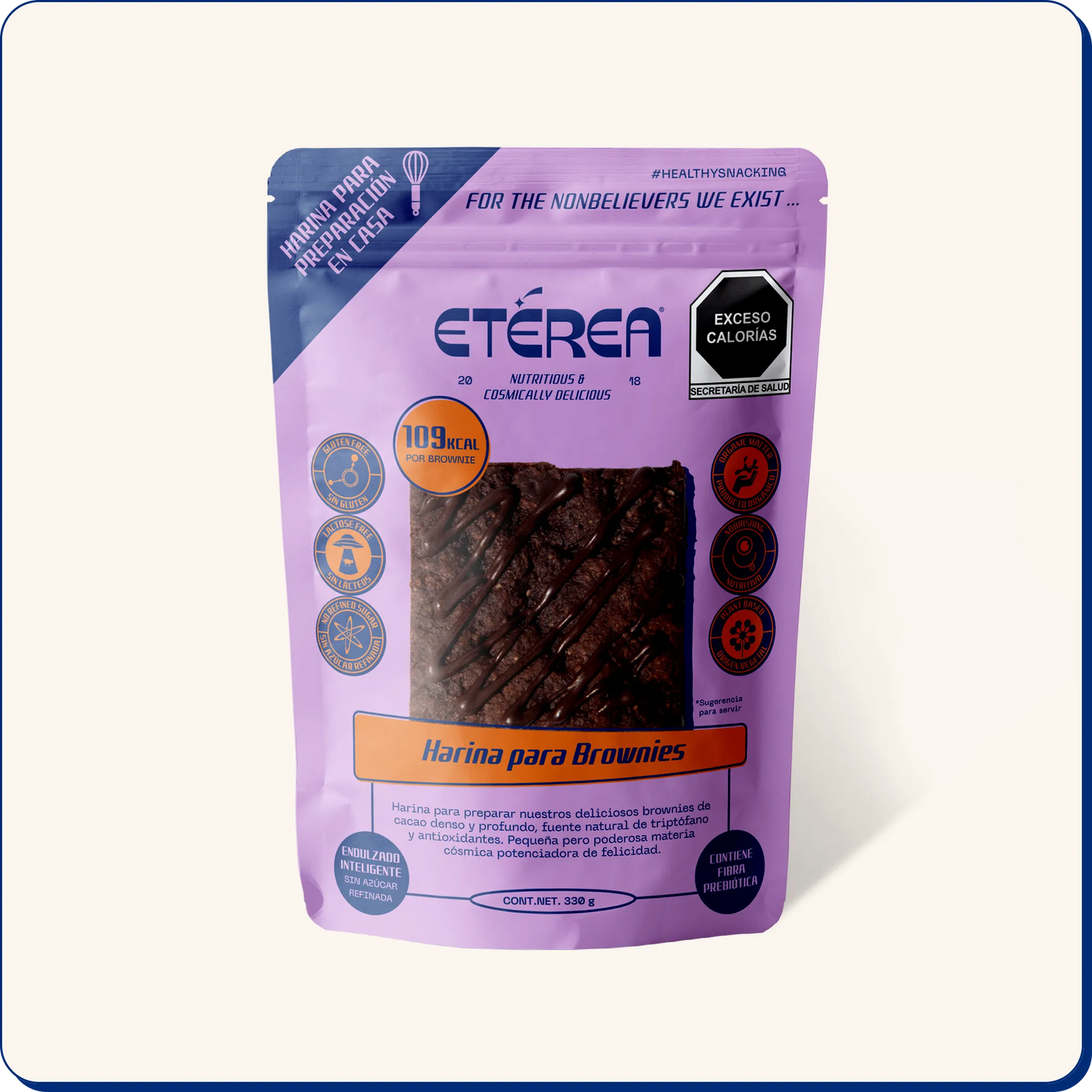 Brownie Mix 330 gr. (Smartly Sweetened)