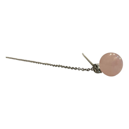 Cuarzo En Esfera Dije Con Cadena