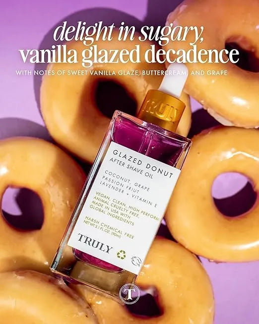 TRULY Glazed Donut: Aceite Post-Afeitado (suero hidratante) 90 ml