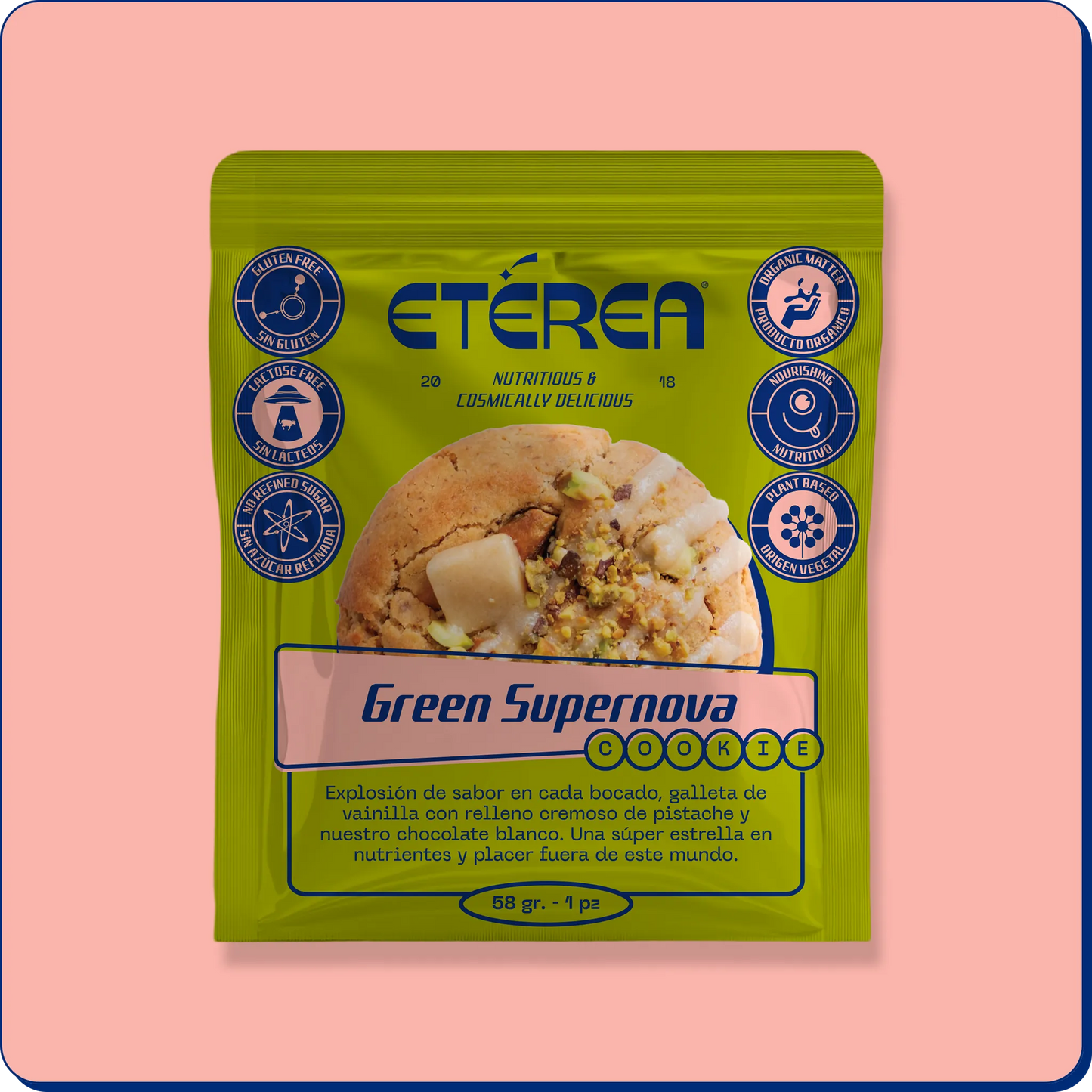 Green Supernova Cookie