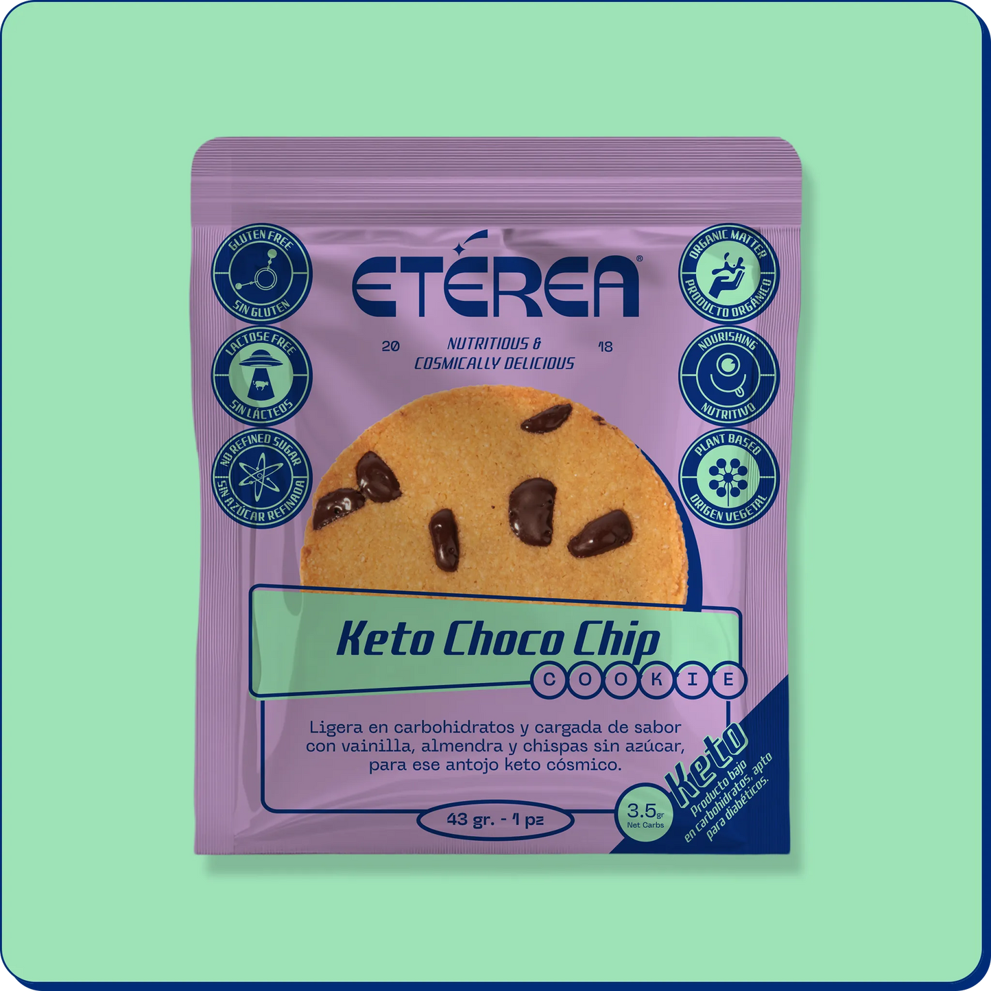KETO Chocolate Chip Cookie