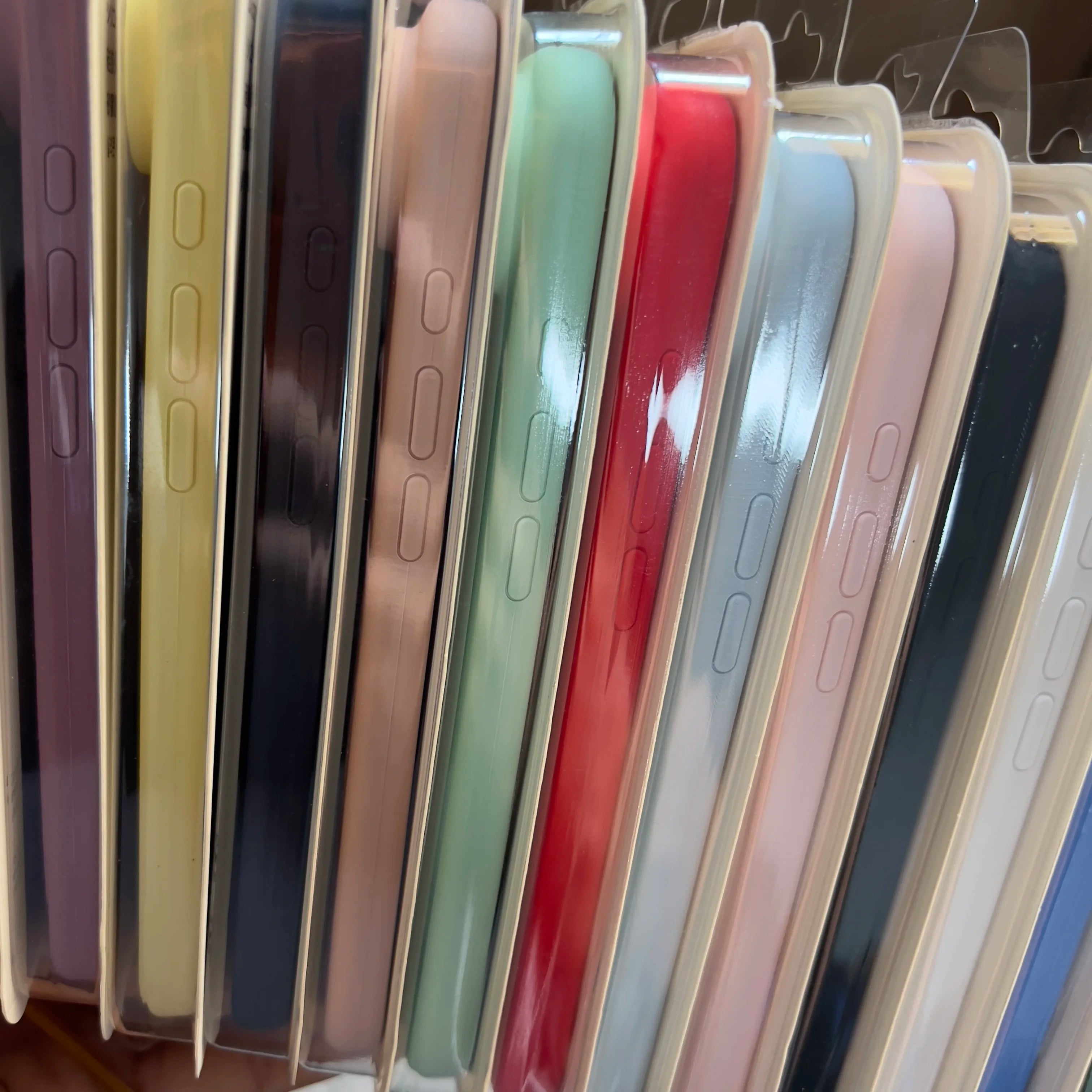 Funda suave de silicona líquida Original a la moda para IPhone