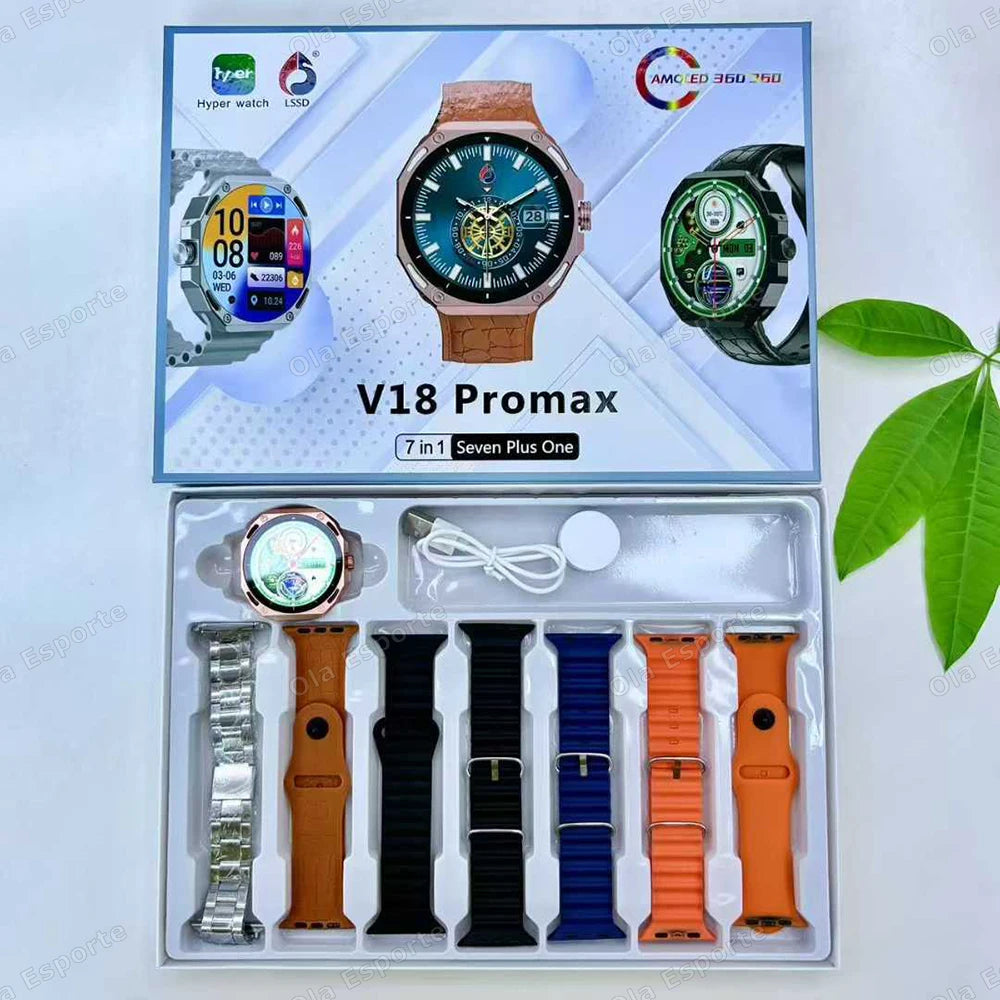 Nueva moda reloj inteligente 2025 Bluetooth llamada hombre mujer ritmo cardíaco salud monitoreo deportes impermeable Smartwatch para Android IOS