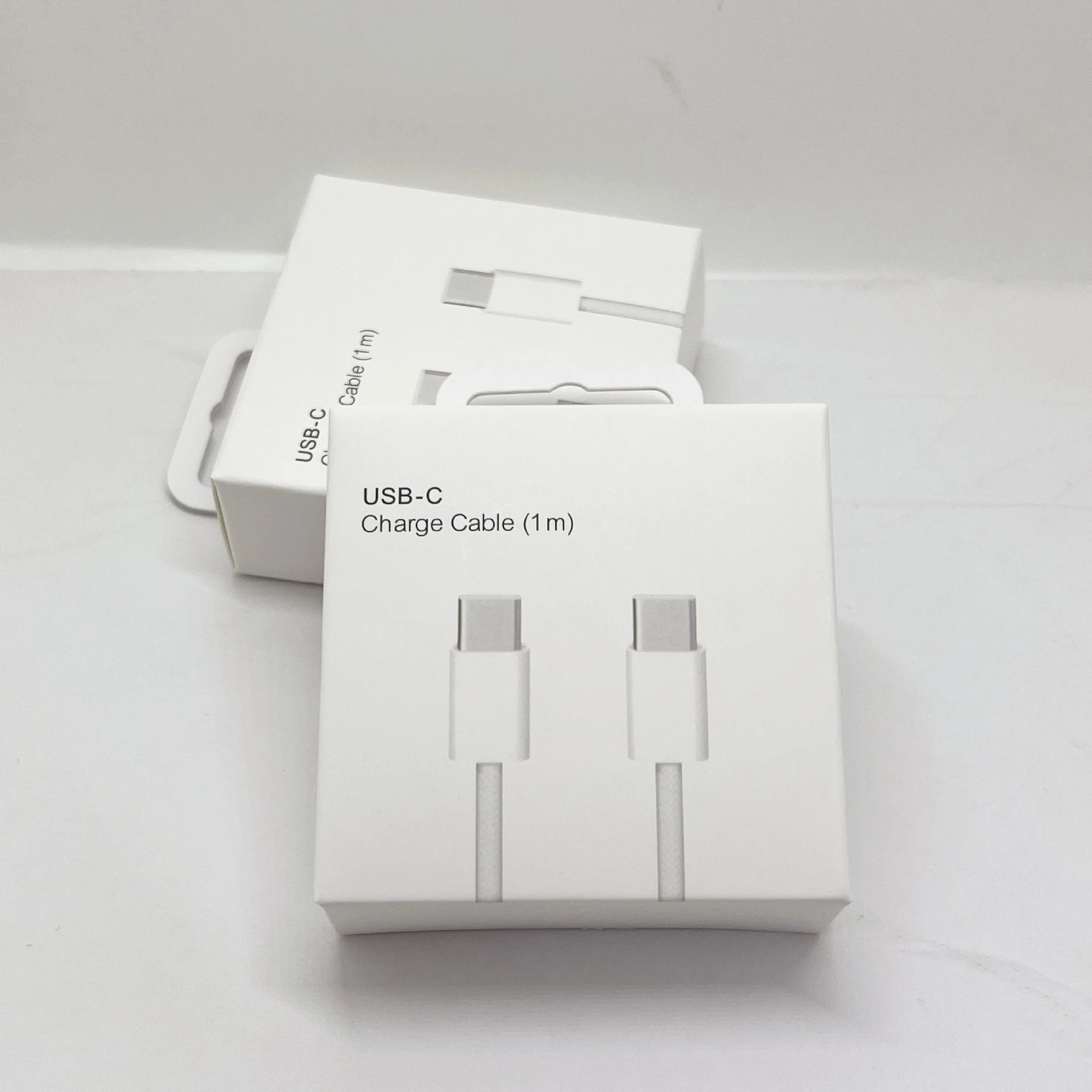 Cable de USB-C Original para iPhone 16 15 Pro Max PD 60W carga rápida para Huawei Xiaomi Samsung tipo C accesorios de Cable de tejido