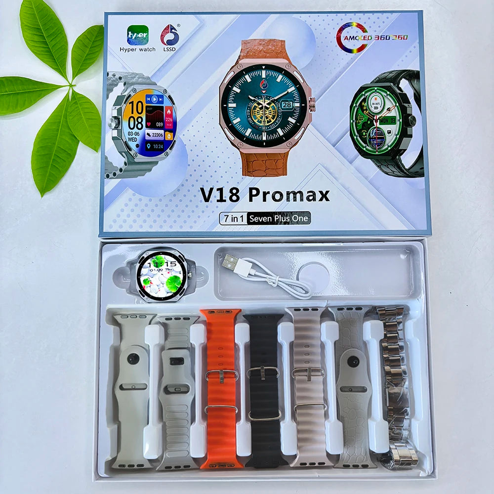Nueva moda reloj inteligente 2025 Bluetooth llamada hombre mujer ritmo cardíaco salud monitoreo deportes impermeable Smartwatch para Android IOS