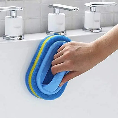 Cepillo de Limpieza Multiusos con Mango Ergonómico para Baño, Cocina y Fregado de Inodoros