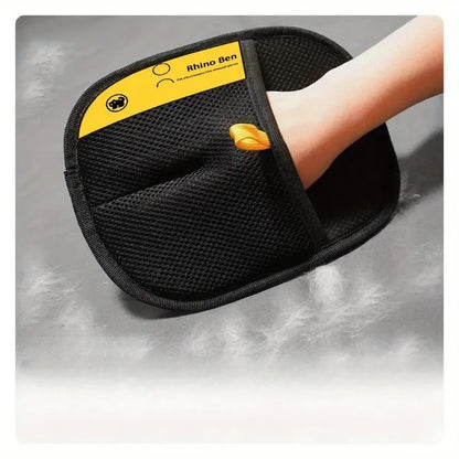 Guantes de 2 piezas para eliminar el pelo de mascotas – Cepillos de doble cara para gatos, guantes de aseo antidesprendimiento, herramientas para el cuidado del pelo