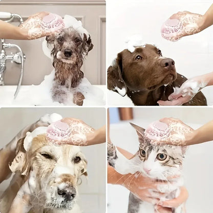 Herramienta Comercial para Baño y Aseo de Mascotas, Duradera para Eliminar el Pelo Suelto 8.5 cm, Silicona, para Uso en Salón, Ahorra Tiempo