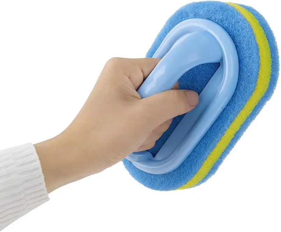 Cepillo de Limpieza Multiusos con Mango Ergonómico para Baño, Cocina y Fregado de Inodoros