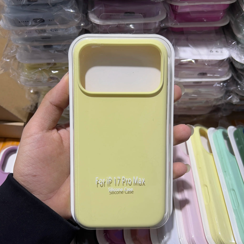 Funda suave de silicona líquida Original a la moda para IPhone