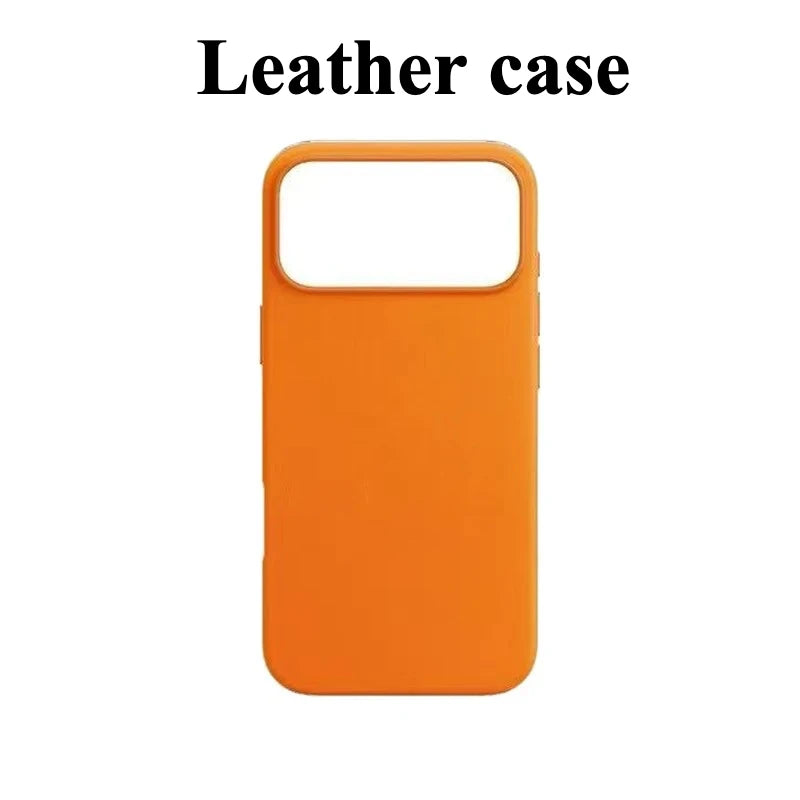 Funda de cuero para Apple Magsafe para IPhone 17 Pro Max 17 Air, 16 Pro Max con caja