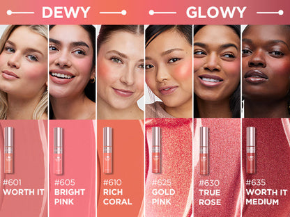 L'oreal Lumi Le Liquid Blush 605 Dewy Bright Pink