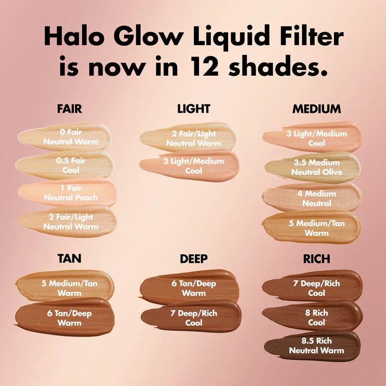 ELF HALO GLOW LIQUID FILTER  4 MEDIUM